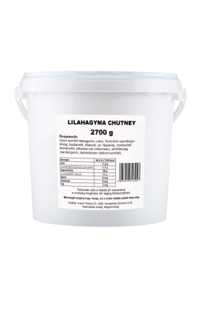 Lilahagyma chutney