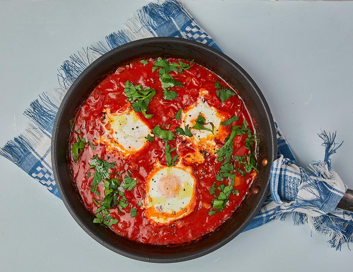 Shakshuka – közel-keleti lecsó