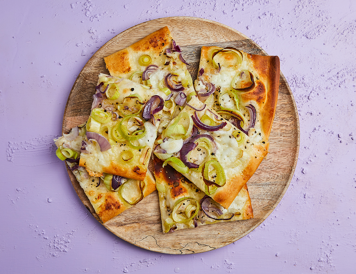4 hagymás pizza