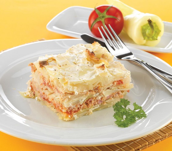 Summer cabbage casserole