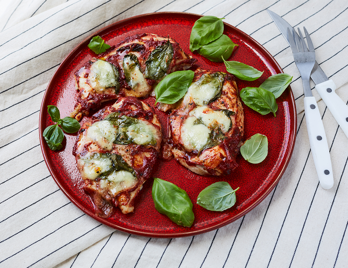Caprese csirkemell 