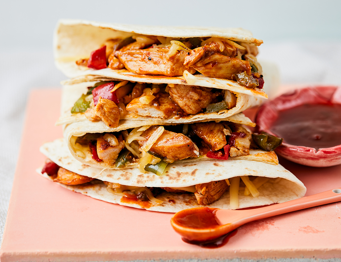 Csirkés quesadilla 